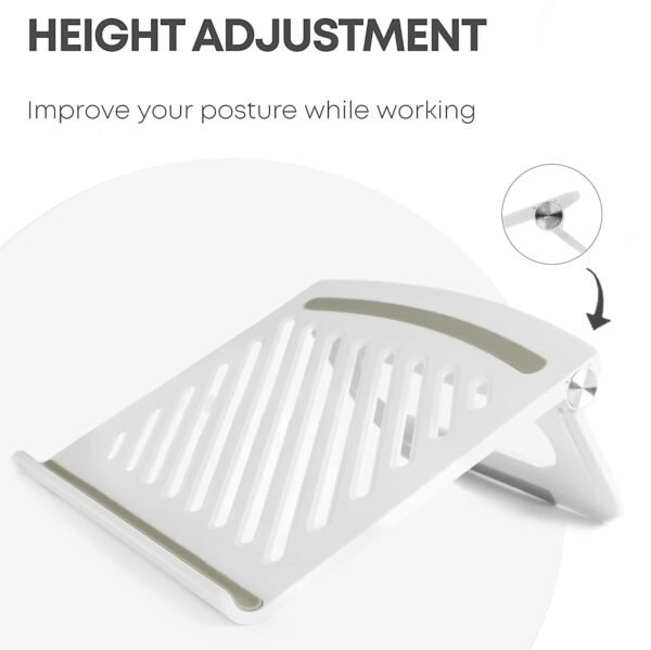 Dyazo Laptop Stand for 15.6” – Foldable & Stable - Image 3