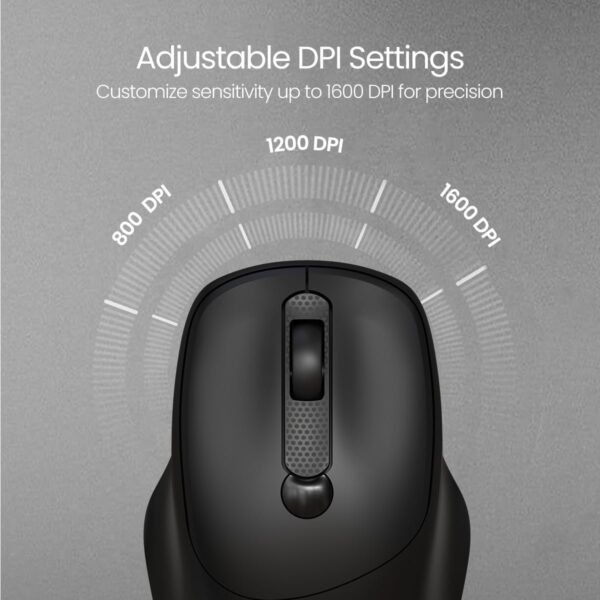 Best Ergonomic Wireless Mouse – Portronics Toad 35 - Image 3