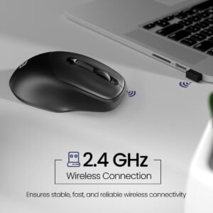 Best Ergonomic Wireless Mouse – Portronics Toad 35
